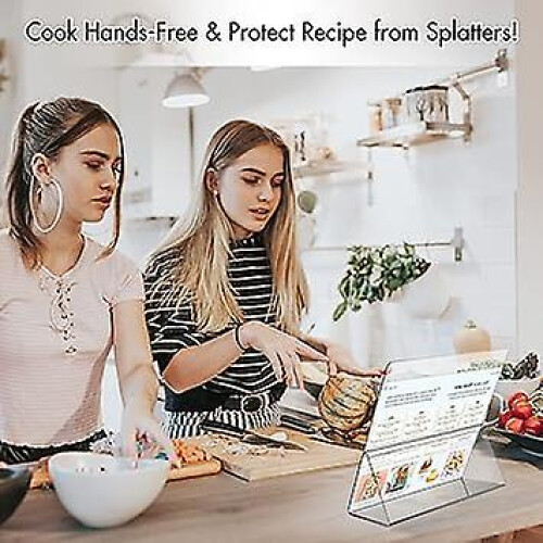 Acrylic Cookbook Stand 2