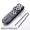 (Black and White Checkerboard) Polyester Guitar Straps for Bass/Acoustic/Electric 1