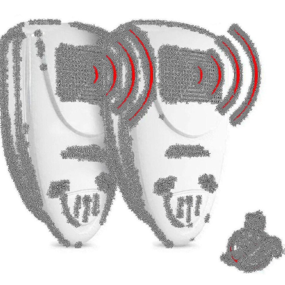 Ultrasonic Squirrel Repeller Pack Of 2 - Get Rid Of Squirrels In 72 Hours