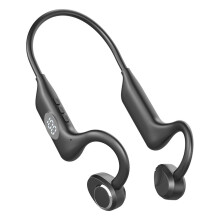 Bones Conduction Headphones Bluetooth 5.3 Open-ear Sports Headphones With Mic, 8h Usetime Waterproofs Wireless Headset For Running, Cycling, Driving,