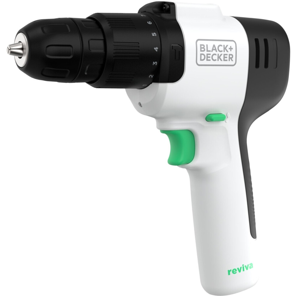 Black+Decker Reviva Cordless Hammer Drill 12v