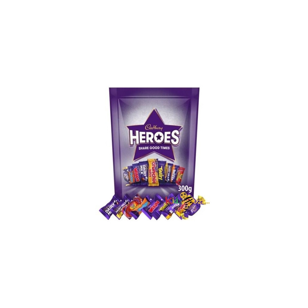 Cadbury Heroes Chocolate Box 300g (Pack of 2)