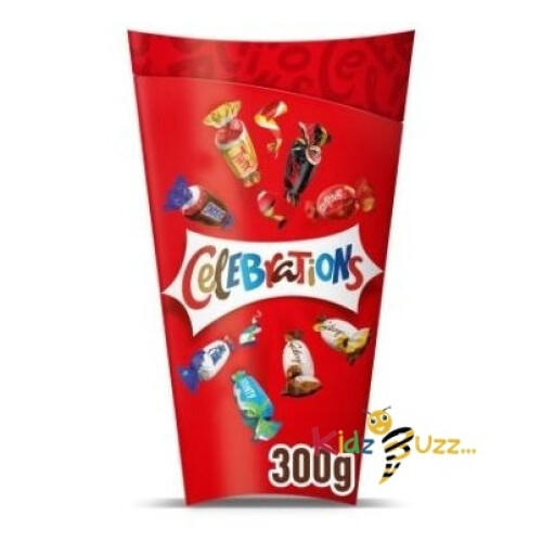 Celebrations Milk Chocolate Box Chocolate Bars 300g