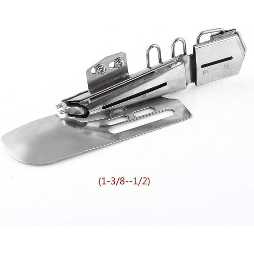 Fold Edge Attachment Tape Binder Folder For Industrial Sewing Machine (1/2(1-3/8--1/2)) 2