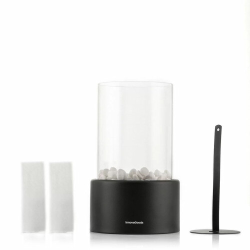 Bioethanol-Ofen - Eisen und Glas - Ø 16 cm 2