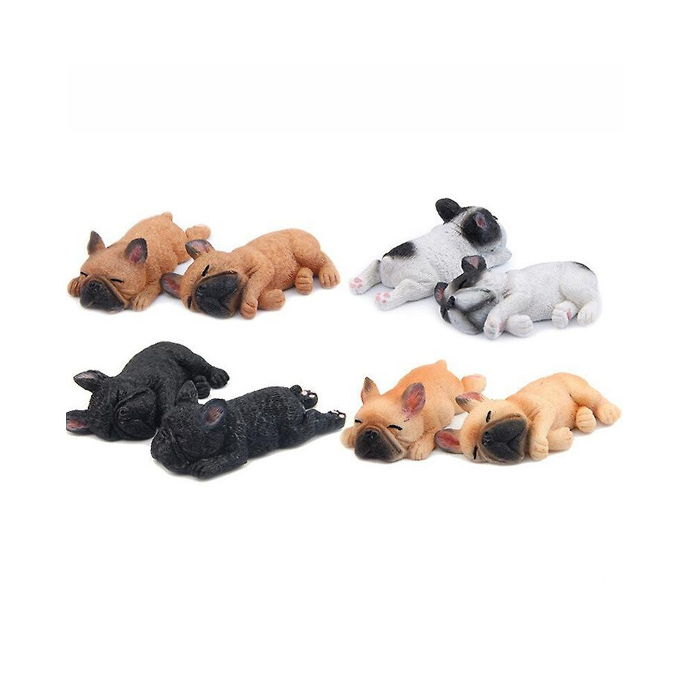 Cute Sleeping Dog Fridge Magnetic Sticker French Bulldog Mini Toy Magnet Decor Kaesi