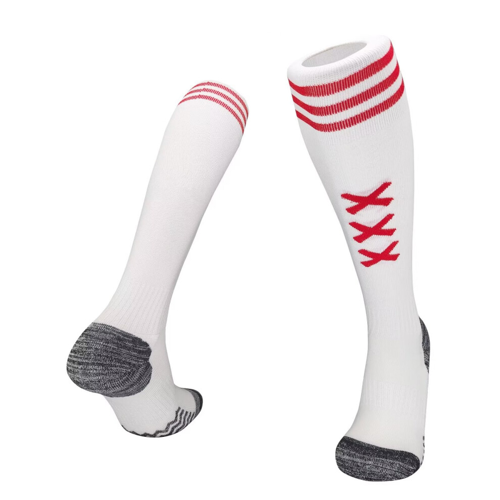 (Home, Kids(EU 30-36)) 23-24 Training Football Socks For AFC Ajax