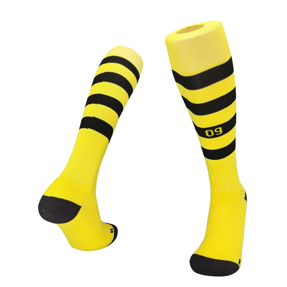 (Kids(EU 30-36)) 23-24 Training Football Socks For Dortmund Home