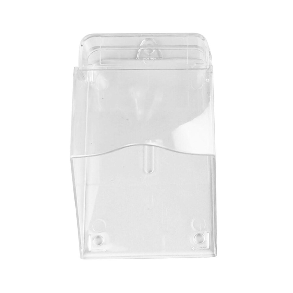 Clear Doorbell Cover Outdoor Transparent Waterproof Wireless Doorbell Cover Wall Mount Transmitter 6262875256676