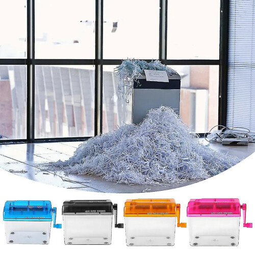 (rose) Efficient Shredder For Paper And Documents Portable And Easy To 1