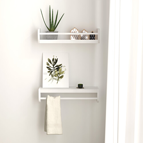 EstanterÃa de pared flotante Juego de 4 estanterÃas 2