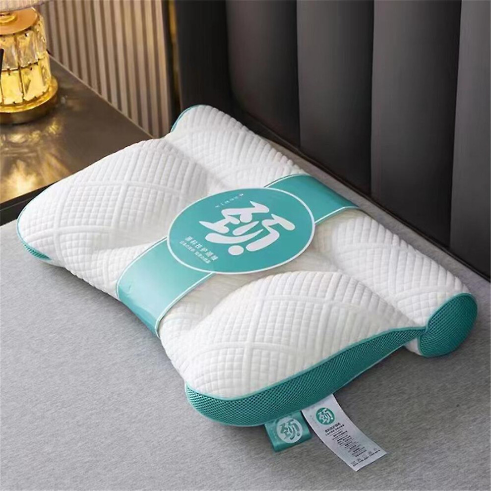 Ergonomic Goose Down Pillow Sleep Enhancing Cervical Support Goose Down Pillow