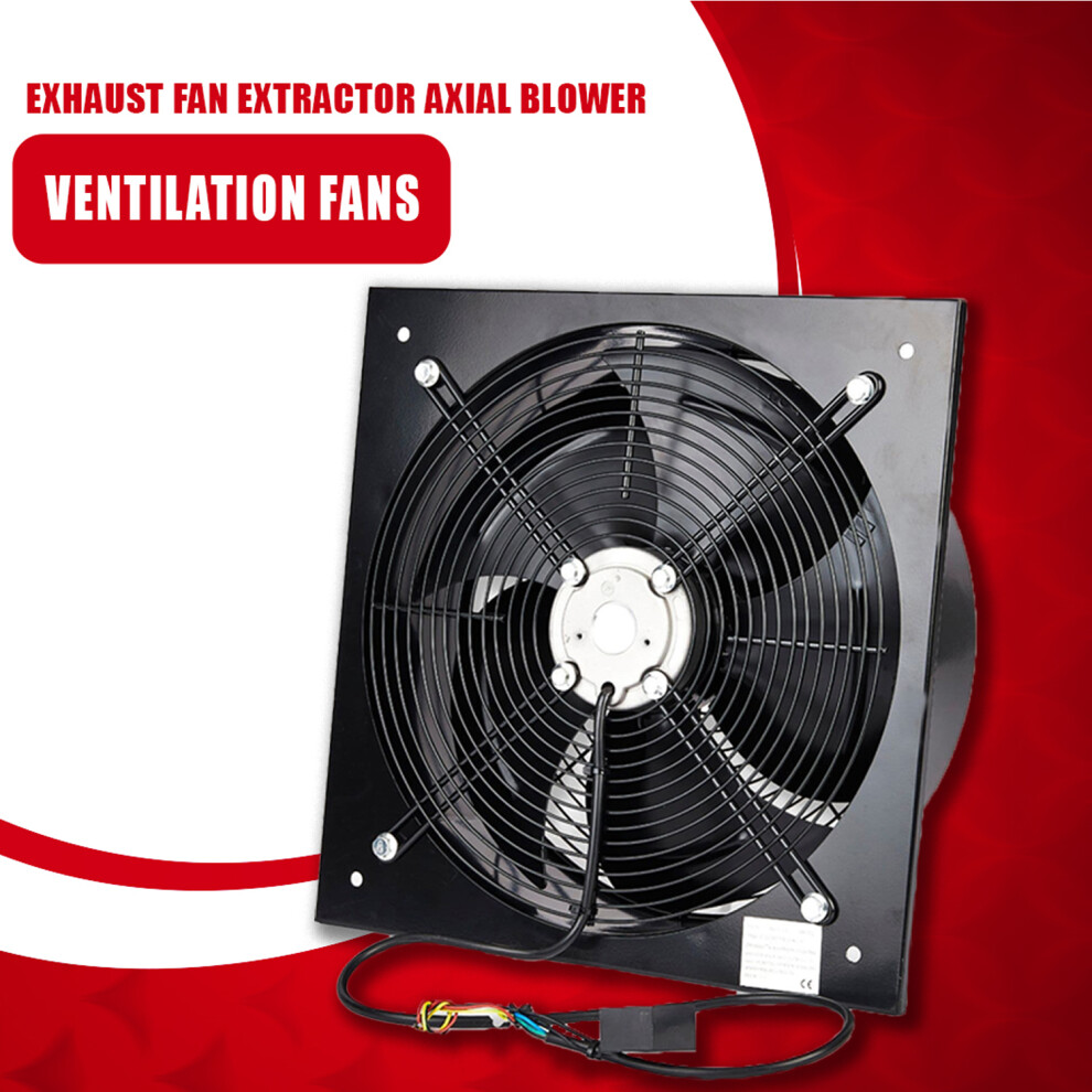 (20 Inch / 500mm) Industrial Ventilation Metal Exhaust Air Blower Fan