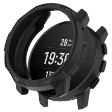(Black) For Suunto 9 Peak/9 Peak Pro Anti-drop Watch Case Tpu Protective Frame