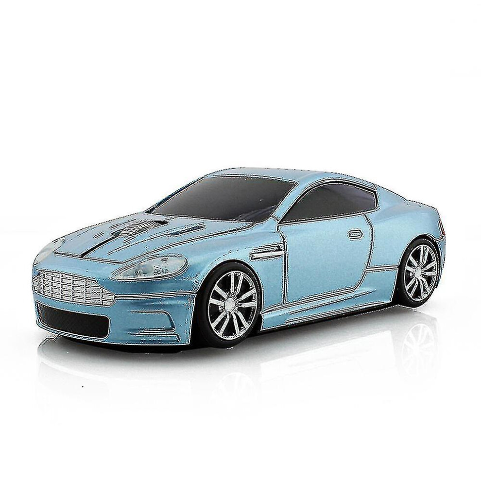 (Blue) Aston Martin Car/Wireless Mouse/2.4G Wireless/Mouse Laptop Desktop Computer Sports Car Mouse Blue 6262875261236