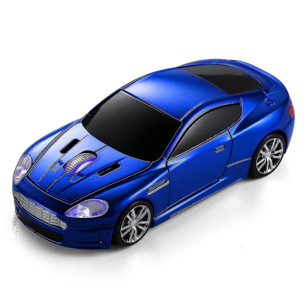 ( Blue) Aston Martin Car/Wireless Mouse/2.4G Wireless/Mouse Laptop Desktop Computer Sports Car Mouse Dark/Blue 6262875261243