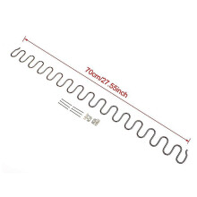 (70cm) Replacement Sofa Chair Springs Spring With Clips, 45/50/60/65/70cm Long Ressort