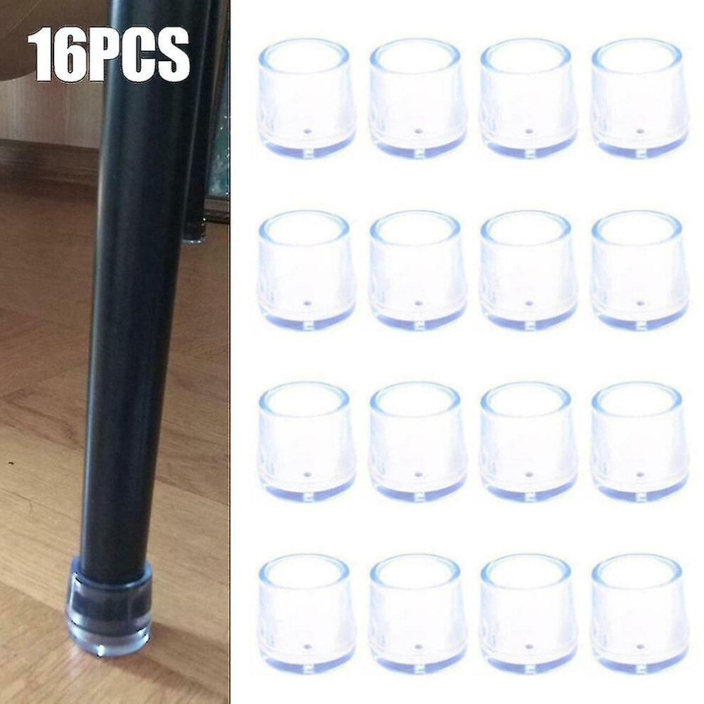 (16Pcs, 30Mm) Table Chair Leg Caps Feet Silicone Pads Covers Floor Protector Sets 6262875263414