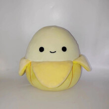 (Banana, 20cm/7.87in) Squishmallow Animal Plush Toy Doll Throw Pillow Birthday Gift Soft