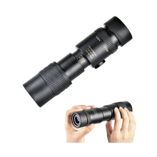 4K ďalekohľad 10-300 x 40 mm Super Zoom Vysokovýkonný rozsah Nočné videnie Vodotesný vojenský ďalekohľad na kempovanie bez statívu
