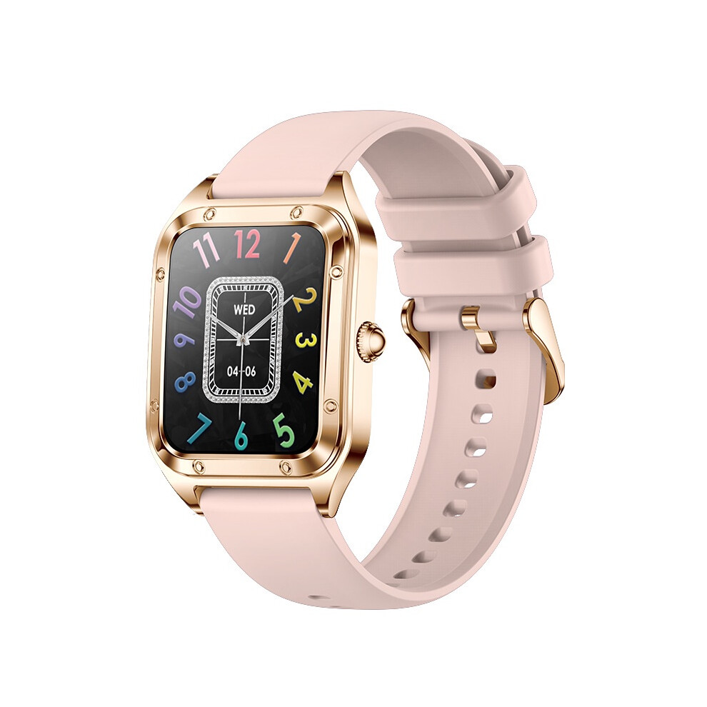 Chronus Smart Watch With Call 1.6 Inch Touch Screen Heart Rate Sleep Monitor(Gold) Gold 6976919865242