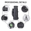 Chronus Monocular Telescope, 80 x 100 High Power HD(Black) 4