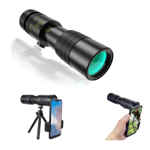 4K monokulárny ďalekohľad 10-300X40mm, kompaktný, vodotesný, ideálny pre dospelých a deti - .