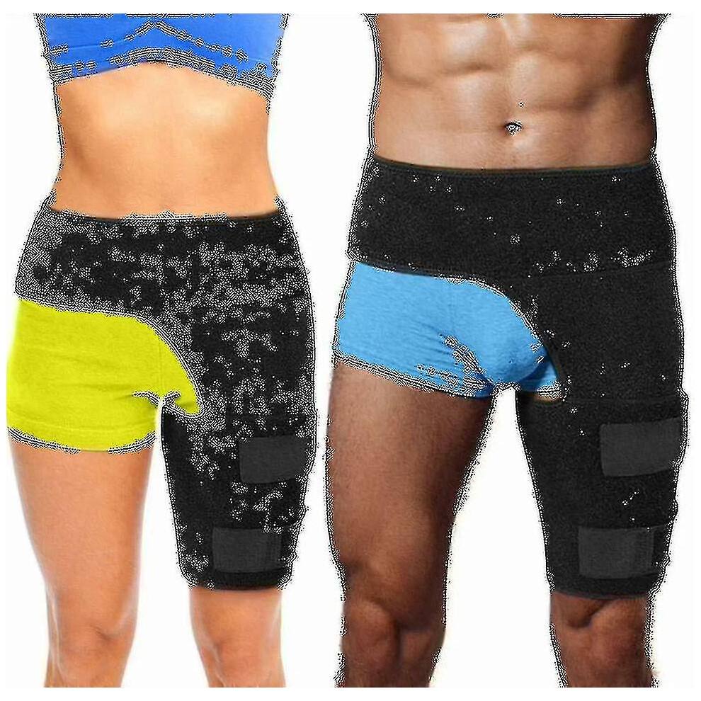 Hip Support Belt Groin Support Sciatica Pain Relief Thigh Strap Kids Male