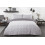 (Super King) Reversible Polycotton Grid Check Duvet Cover Set 1