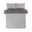 (Super King) Reversible Polycotton Grid Check Duvet Cover Set 4