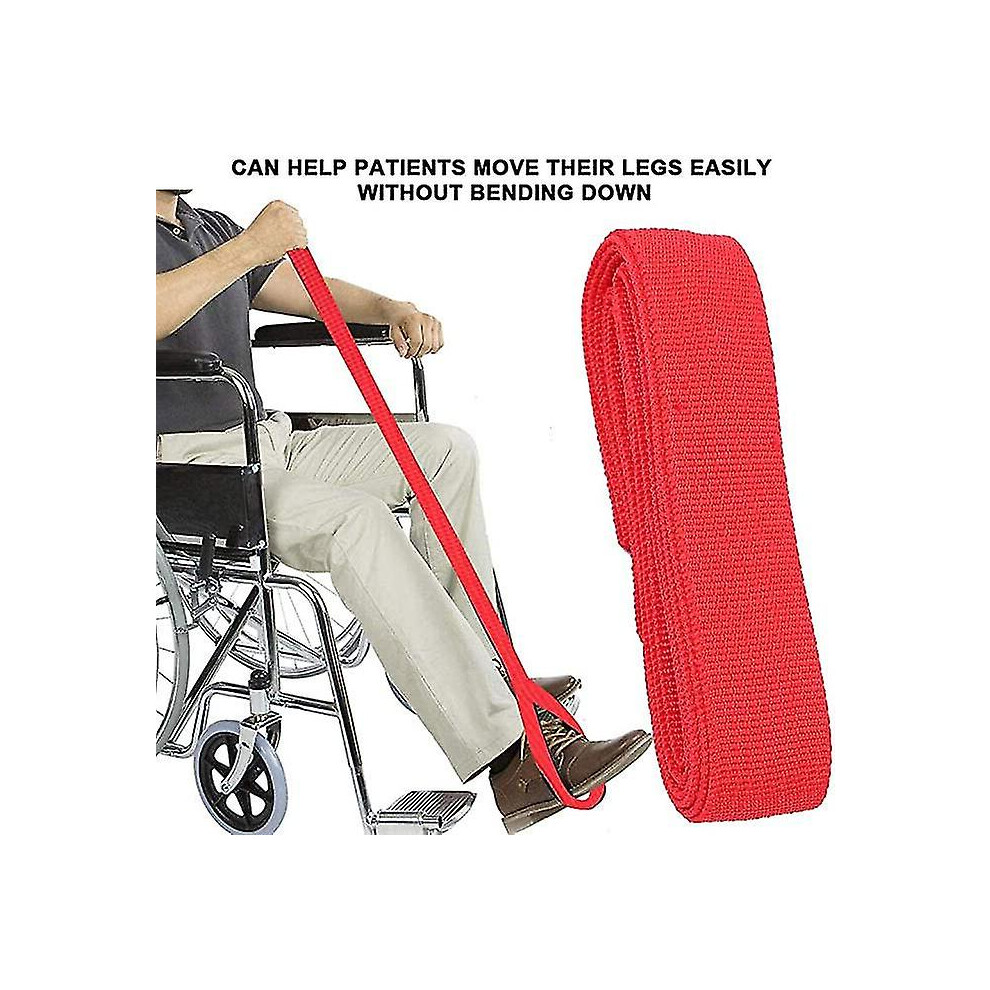 Jubee Leg Lift Leg Lift Bed Portable Leg Lift Sling With Heavy Duty Rigid Hand And Foot Straps Suitable For Elderly Disabled People