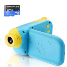 Kids Video Camera Compatible With Boys Girls Gift, 1080p Fhd Digital Kids Camera
