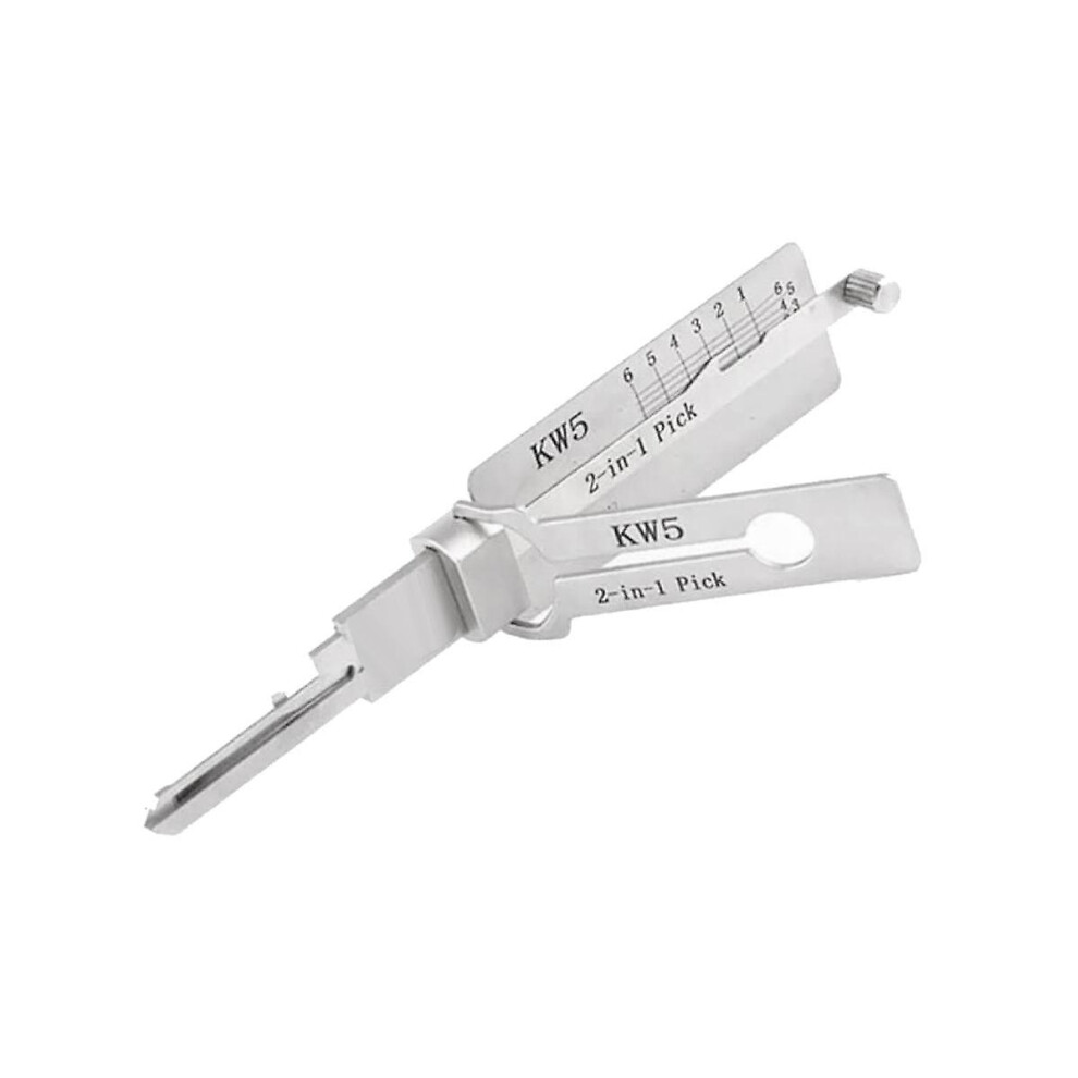 Locksmith Lishi 2 In 1 Tools Kw5 For Door Civil Lock Opener Hand Tool Professional Locksmith Hand Tool