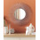 Beliani Wall Mirror CILLY 80 cm 80 cm Metal Silver 17