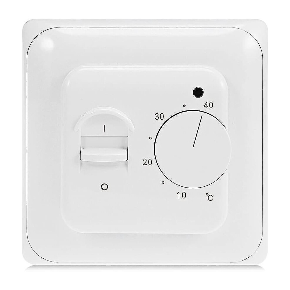 Manual Electric Floor Heating Thermostat With Ac 220v 16a Probe, Mechanical Floor Heating Thermostat Controller