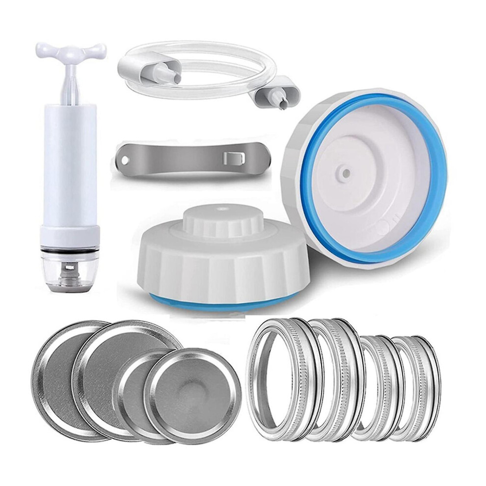 Mason Jar Vacuum Sealer,vacuum Sealing Kits For Regular-mouth And Wide-mouth Mason Jars, Canning Se