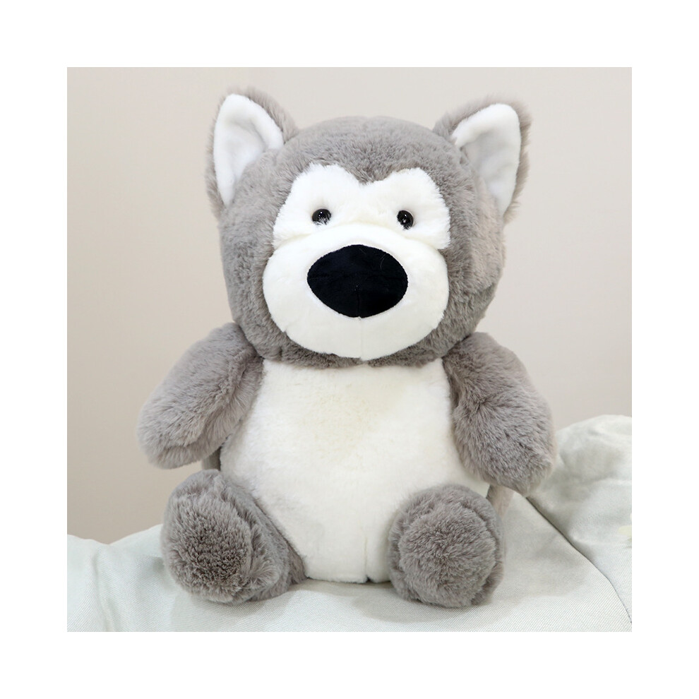 Veishet (Husky, 30Cm/11.81In) Plush Childrens Toys Lion Cute Dolls Pp Cotton Suitable For Giving Away Soft