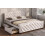 Faux Leather Double Bed Frame with Drawers 7