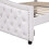 Faux Leather Double Bed Frame with Drawers 9