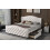 Faux Leather Double Bed Frame with Drawers 11