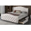 Faux Leather Double Bed Frame with Drawers 18