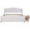 Faux Leather Double Bed Frame with Drawers 19