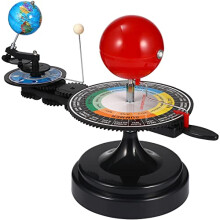 Solar System Model Kit Solar System Planetarium Model Sun Earth Moon Orbital Model Educational Teaching Tool Scientific Experiment Kit , 1pc