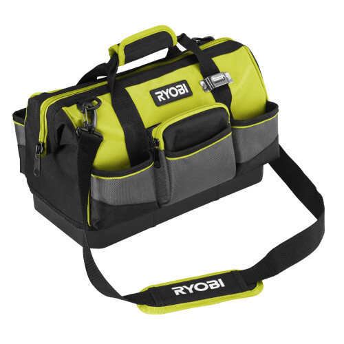 Ryobi RSSSTB1 Small Tool Bag & RH16FSS 16oz Framing Hammer,Green, Black 1