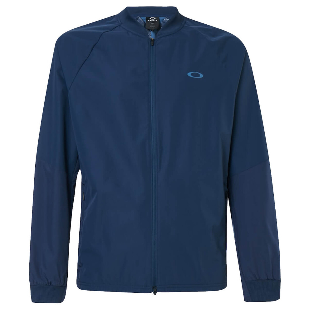 (2XL, Universal Blue) Oakley Mens Golf Tech Water Repellent Full Zip Jacket