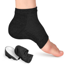 (Black, 3.5cm) Rizzsoles Height Max Socks Insoles Invisible Height Insoles Heel Lift 2.5/3.5cm
