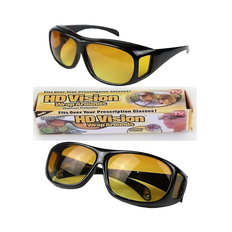 Night Vision Night Driving Glasses Uv Windproof