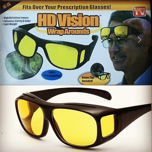 Night Vision Night Driving Glasses Uv Windproof 2