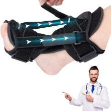 Plantar Fasciitis Night Splint, Foot Brace For Support, Foot Drop, Achilles Tendonitis