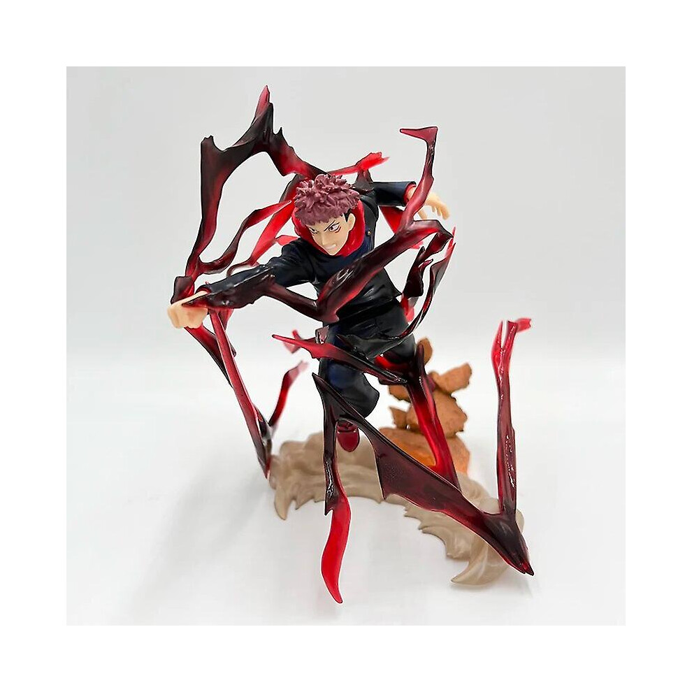 (19cm No Retail Box) 19cm Figuarts Zero Yuji Itadori Anime Figure Jujutsu Kaisen Action Figure Kugisaki Nobara/fushiguro Megumi Figure Model Doll Toy